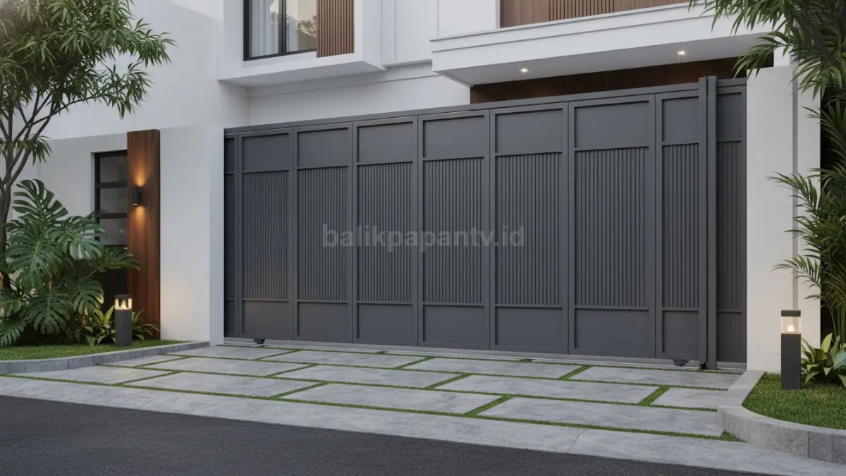 Gerbang lipat (folding gate)
