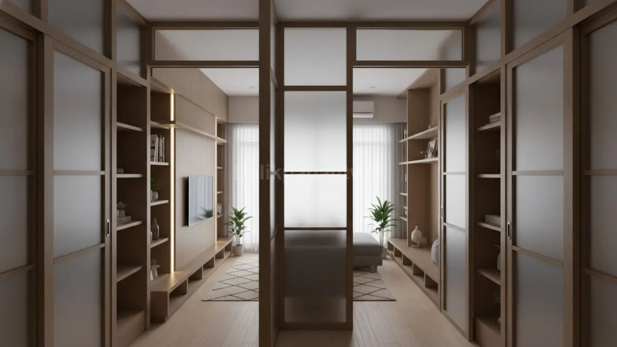 Kesalahan desain rumah sempit dengan banyak sekat
