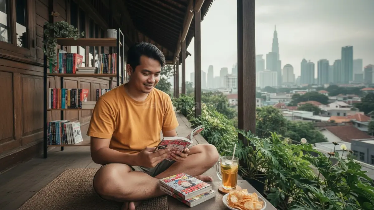 Memilih genre komik sesuai tujuan membuat aktivitas membaca lebih bermakna dan membantu memahami nilai kehidupan dari cerita yang dekat dengan realita