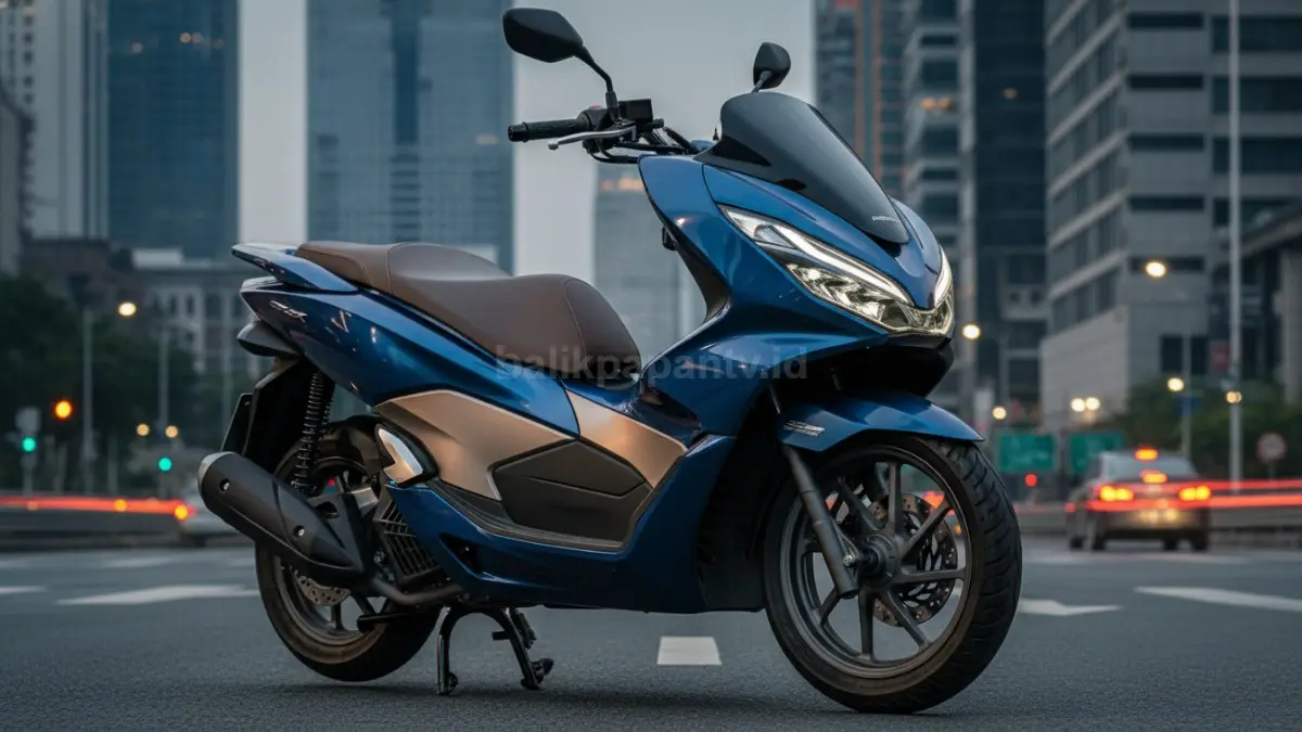 Tampilan Honda PCX 160 2026 dengan warna baru yang elegan dan modern