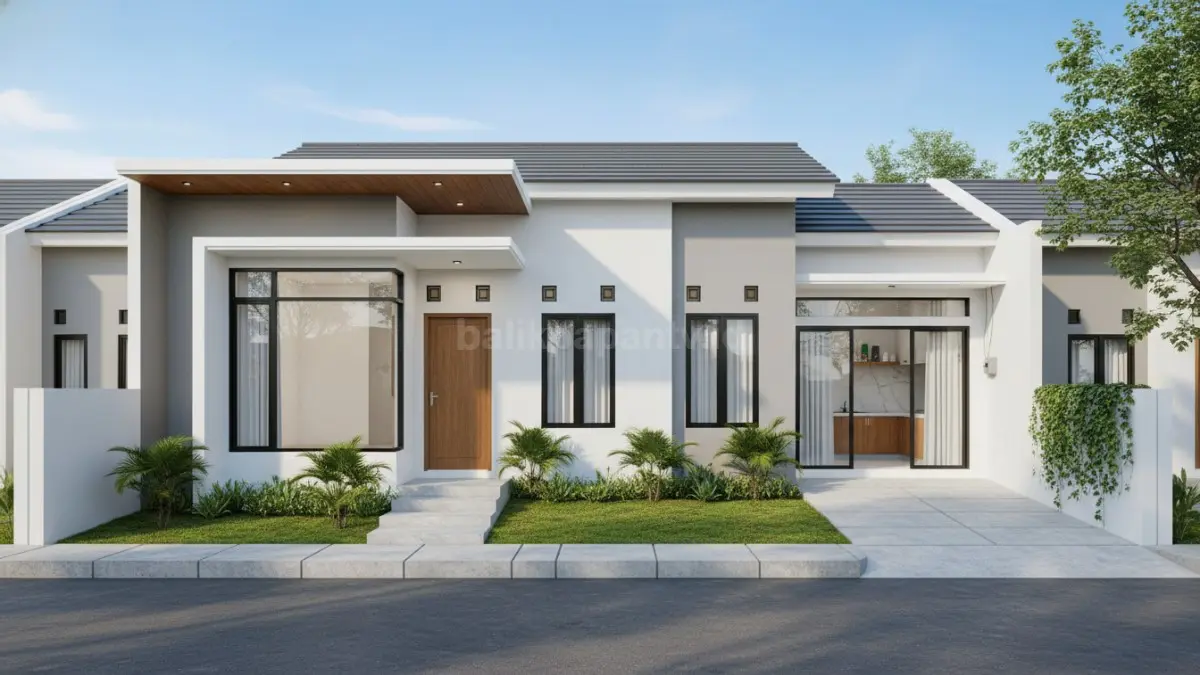 Tata letak linear sederhana
