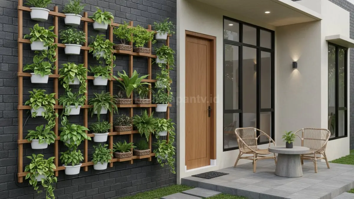 Vertical garden hemat tempat