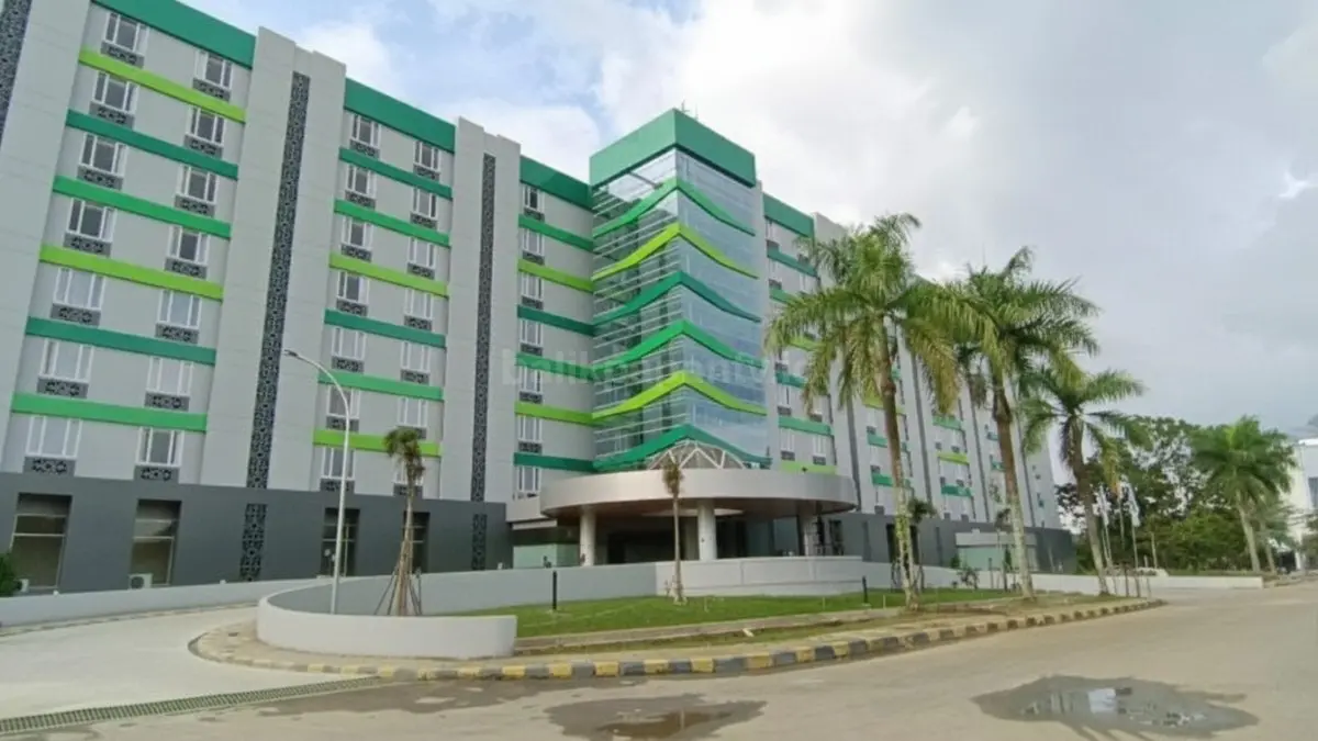 Hotel atlet Sempaja Samarinda yang di rencanakan jadi pusat komersial modern.