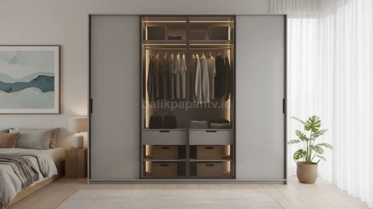 Sliding door wardrobe