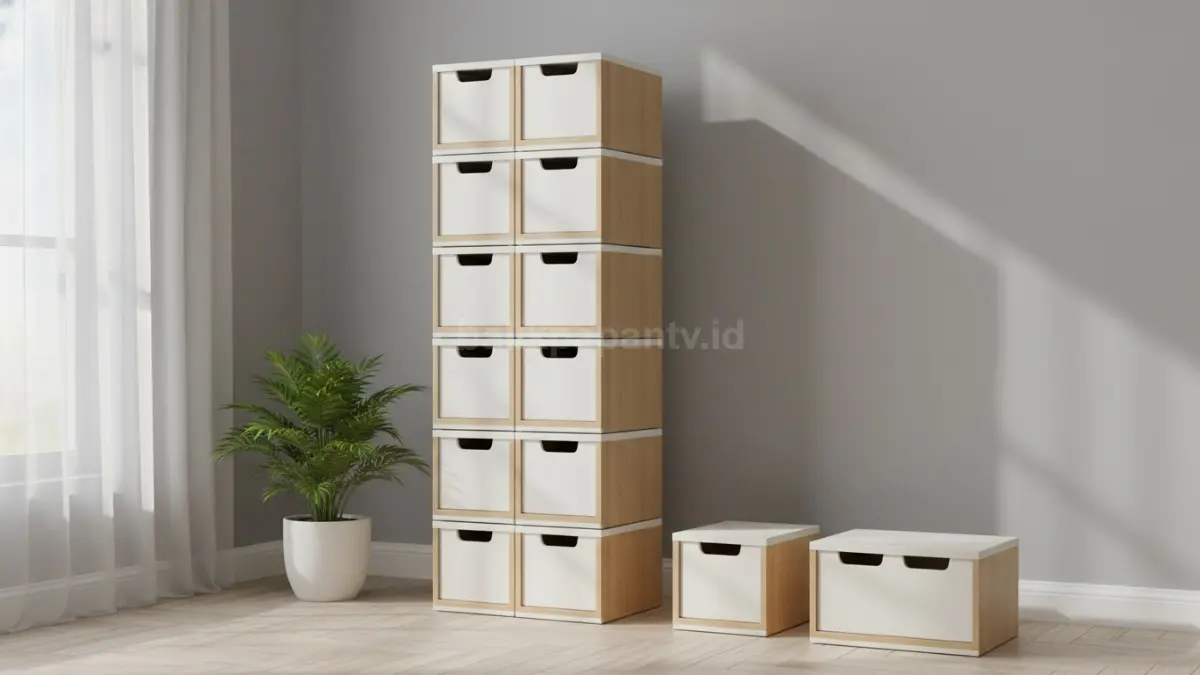  Box Modular Stackable (Tumpuk Fleksibel) (BTV/Ai)