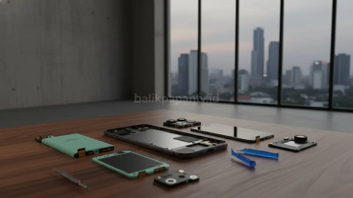 Fairphone 5 dengan desain modular yang bisa dibongkar, tampil beda dari smartphone biasa (BTV/Ai)