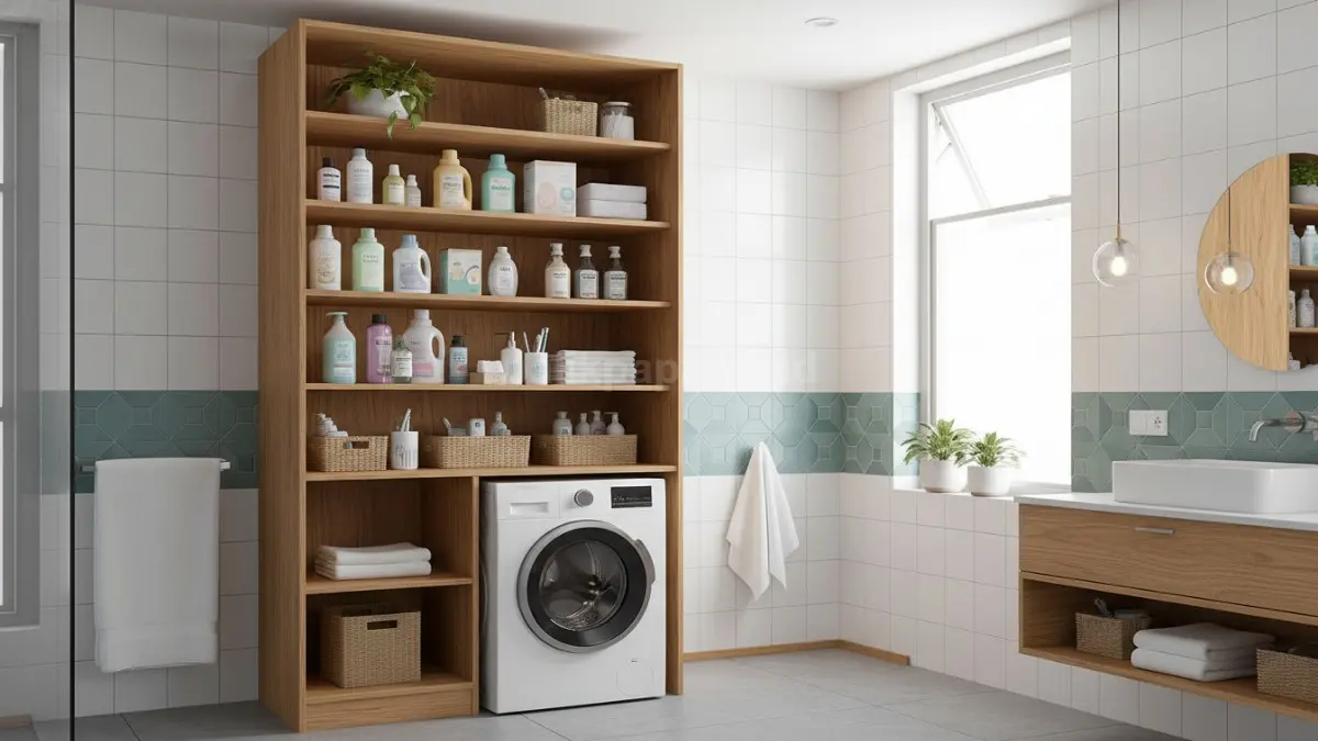 Lemari Laundry Vertikal Hemat Ruang (BTV/Ai)