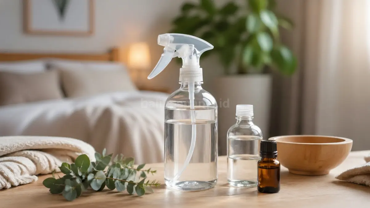 Pewangi botol semprot alami. (BTV/Ai)
