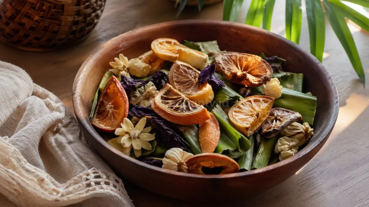 Potpourri kering dari bahan dapur. (BTV/Ai)