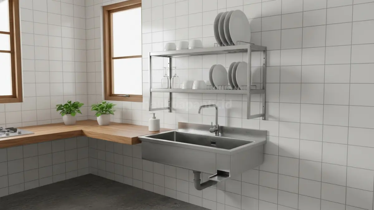  Rak Piring Gantung di Dinding (BTV/Ai)