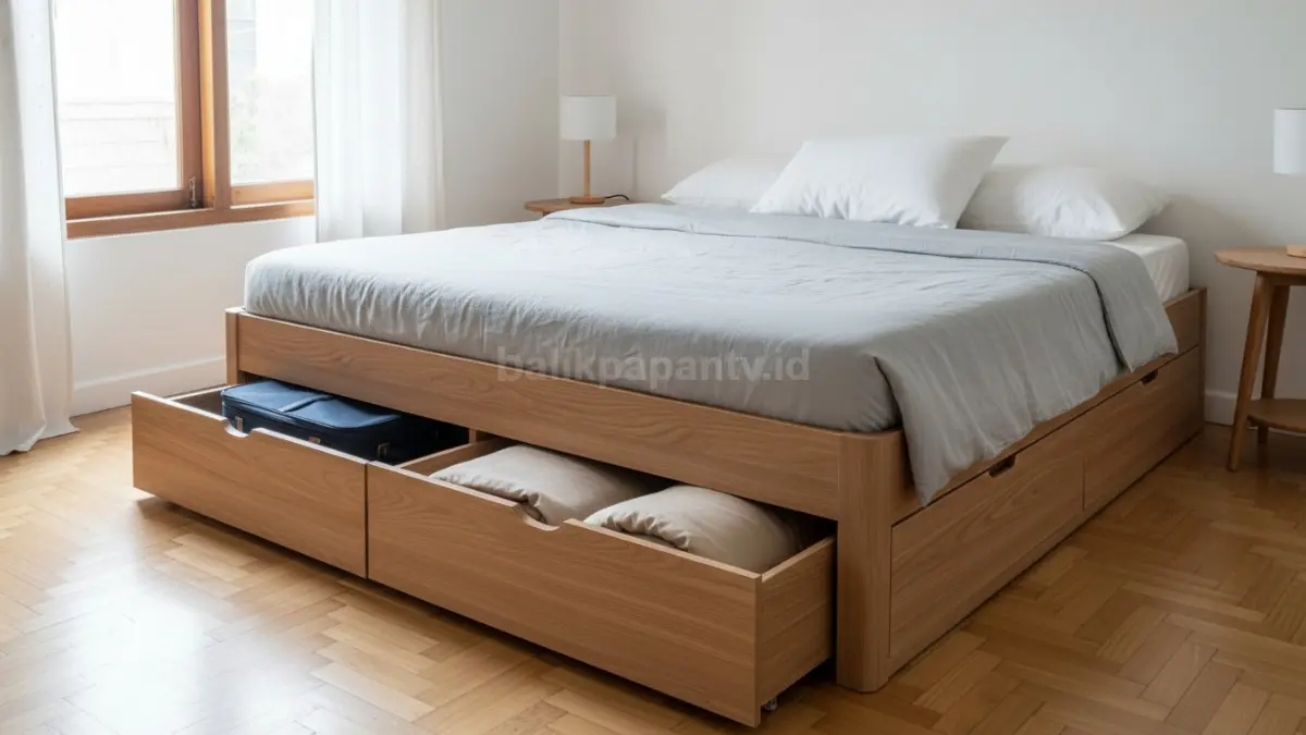 Dipan Laci Tarik Depan (Underbed Drawer) (BTV/Ai)