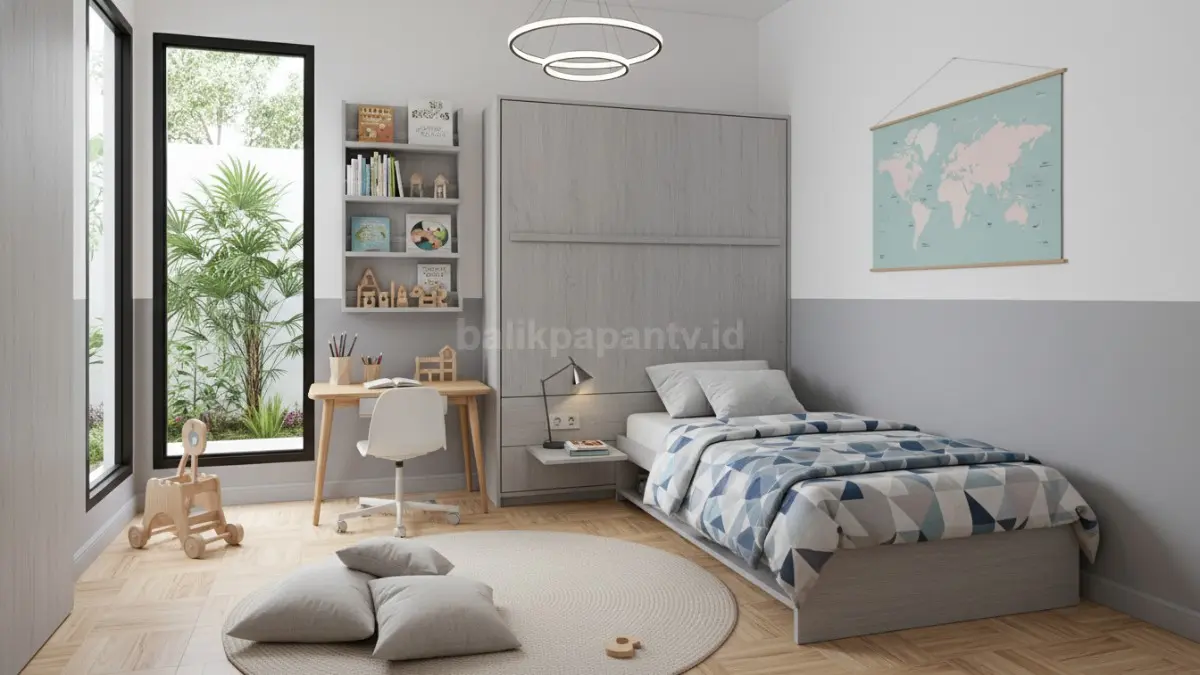 Kamar anak/tamu (3 x 3 meter)