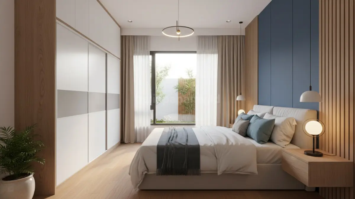 Kamar utama (3 x 3,5 meter)