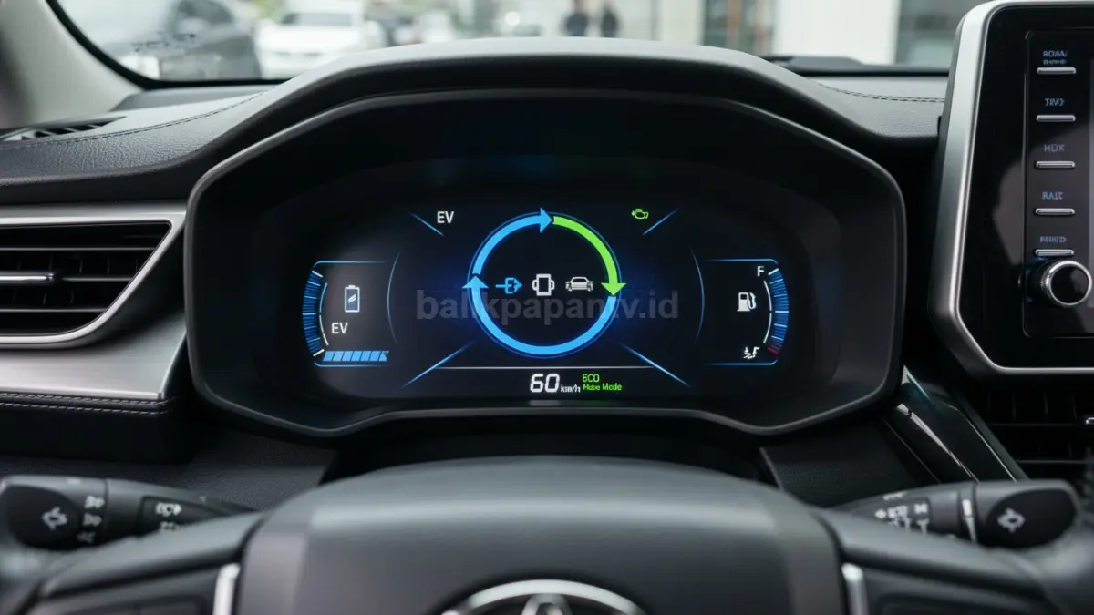 Panel indikator hybrid di dashboard Veloz (BTV/Ai)