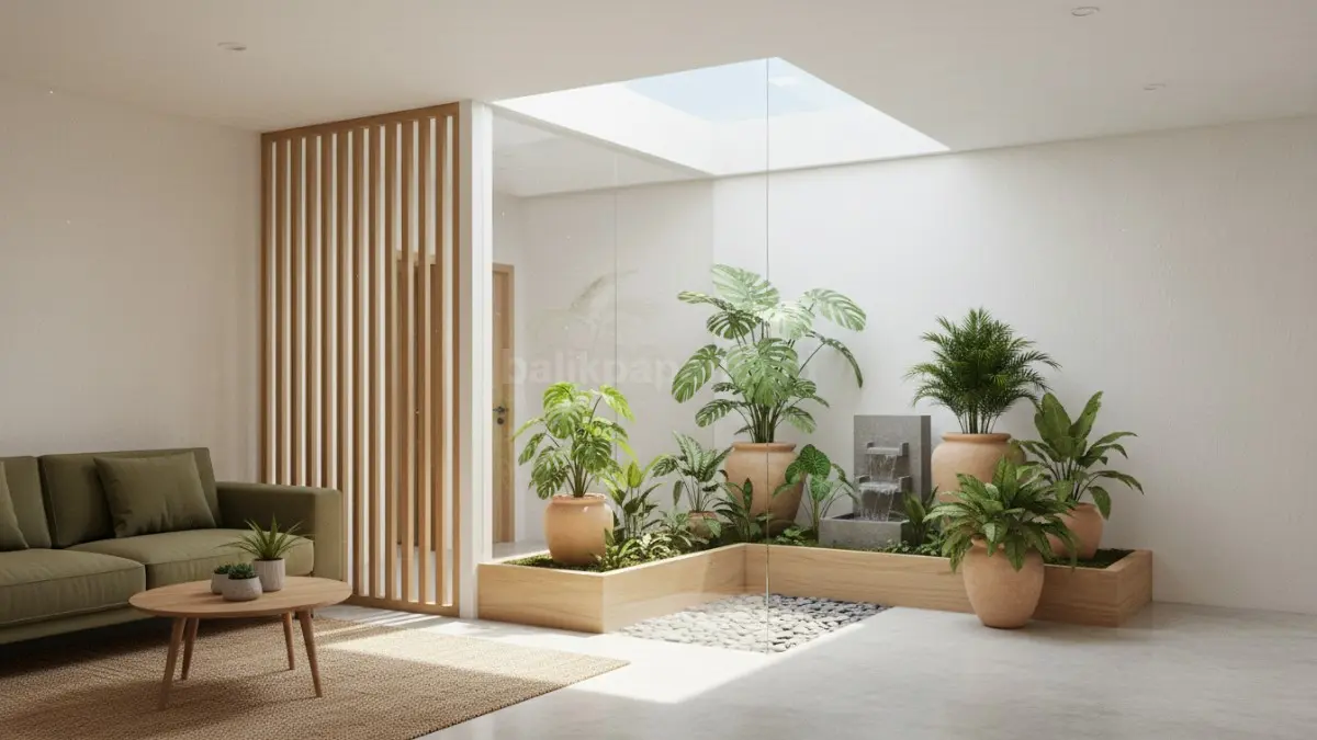 Taman indoor (2 x 2 meter)