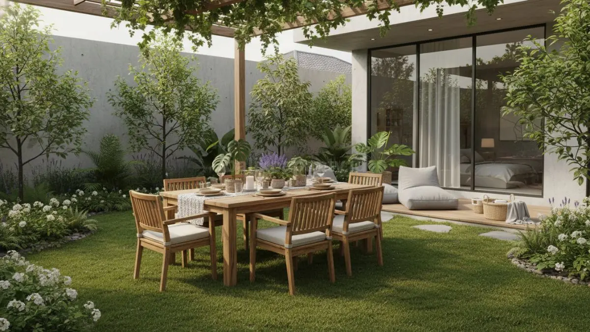  Konsep Natural Garden Dining. (BTV/Ai)