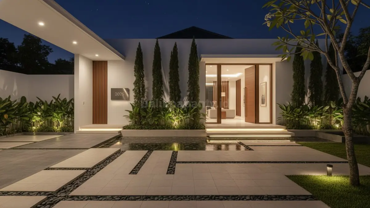 Lighting Landscape di Malam Hari. (BTV/Ai)