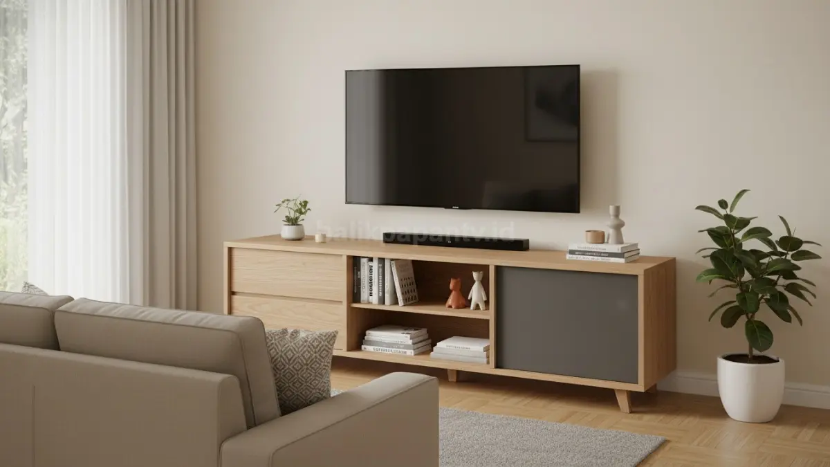 Meja TV Modular dengan Kombinasi Storage (BTV/Ai)