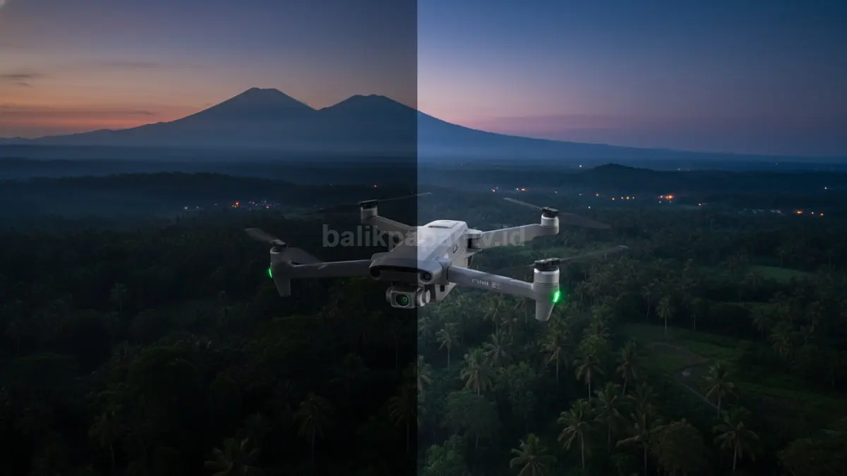 Fimi X8 SE: Drone jarak jauh dengan kemampuan night shot tajam (BTV/Ai)