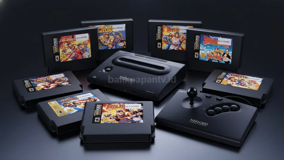 Koleksi game Neo Geo klasik dengan harga pasar tinggi (BTV/Ai)