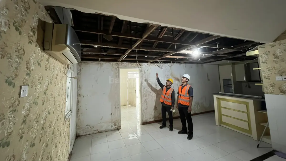 Kondisi rumah jabatan lama Wawali Balikpapan yang akan dibangun ulang tahun 2026.