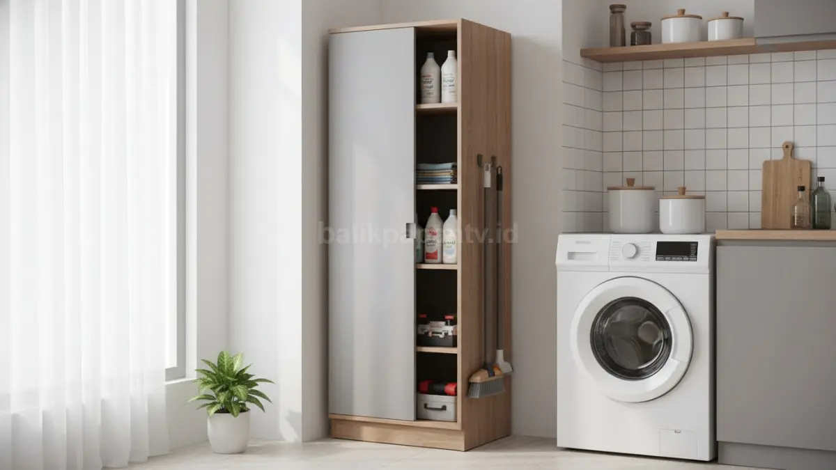 Lemari Alat Vertikal Slim (Space Saving Cabinet) (BTV/Ai)