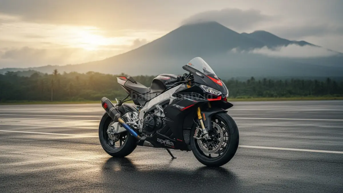 Unit RSV4 X GP langka yang hanya diproduksi 30 unit dunia (BTV/Ai)