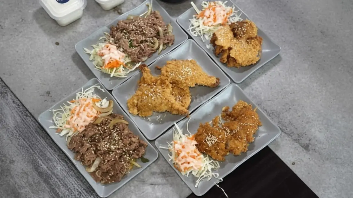Chicken katsu mentai