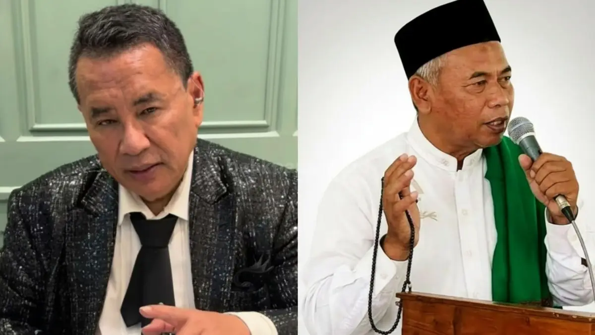 Hotman Paris (kiri),menyampaikan pernyataan tegas ke publik untuk menangkap Ashari (kanan)