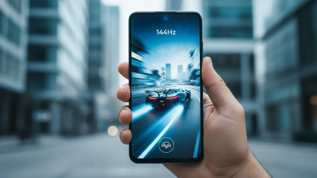 Layar AMOLED 144Hz Vivo X300 Ultra saat digunakan (BTV/Ai)
