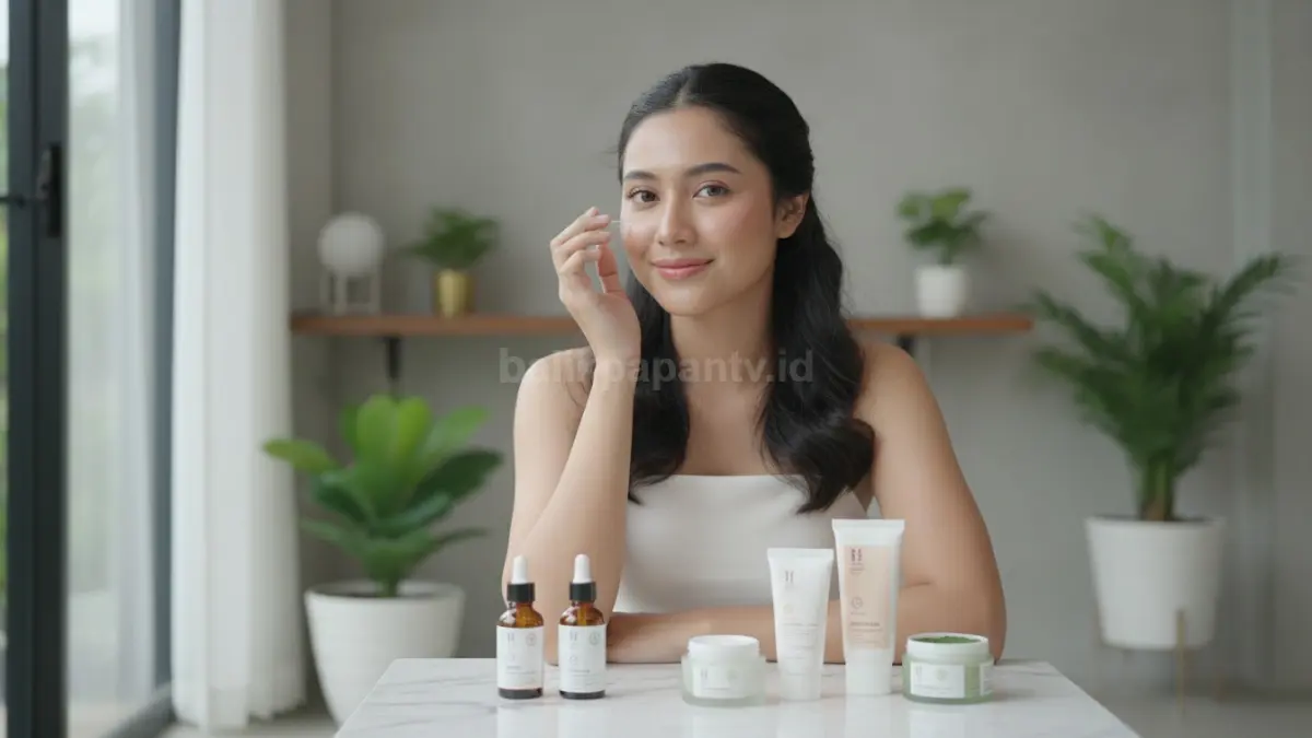 Perawatan wajah dengan skincare untuk mencegah keriput usia muda