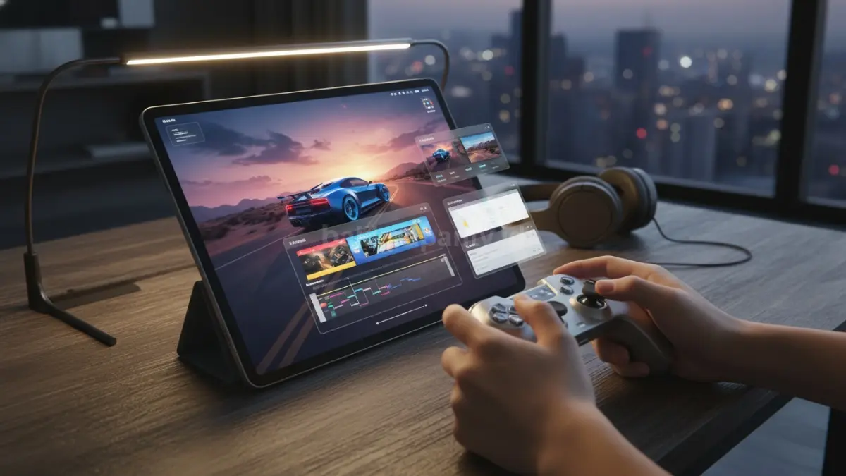 Samsung Galaxy Tab A11 untuk gaming dan multitasking (BTV/Ai)