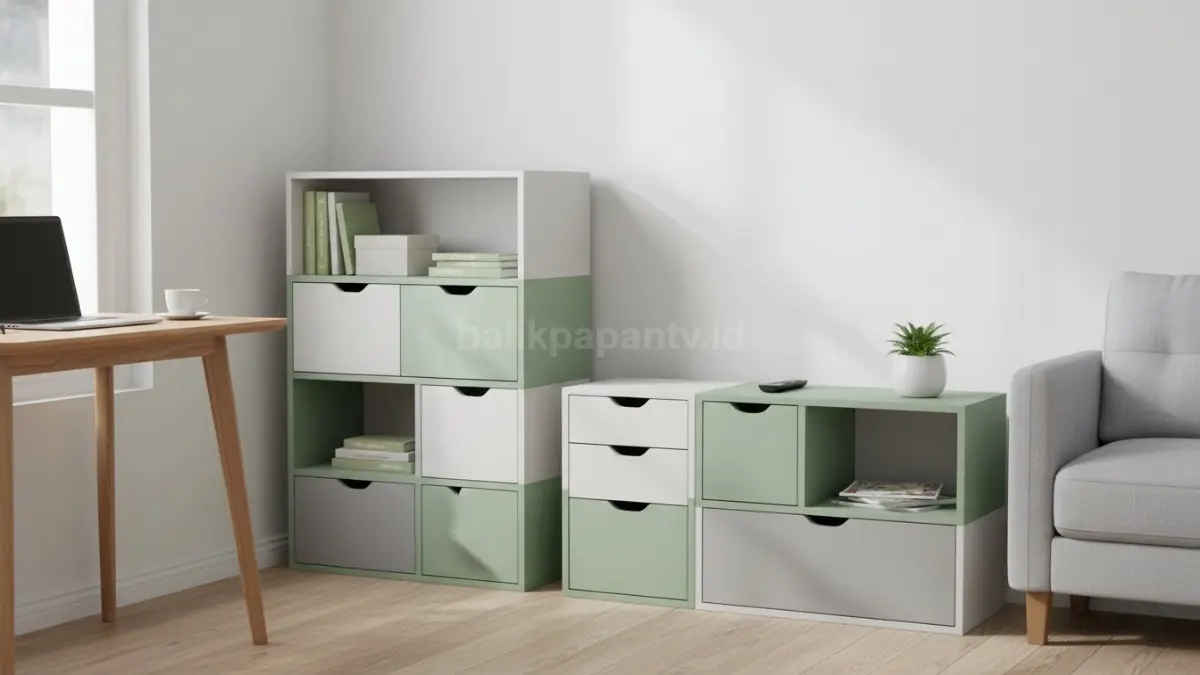 Drawer Unit Modular Bertingkat Multifungsi (BTV/Ai)
