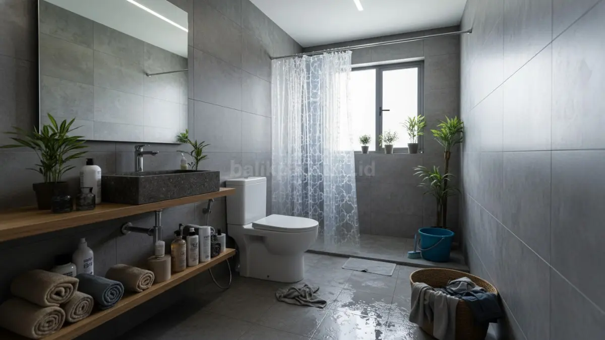 Kesalahan yang sering terjadi saat menata kamar mandi rumah minimalis
