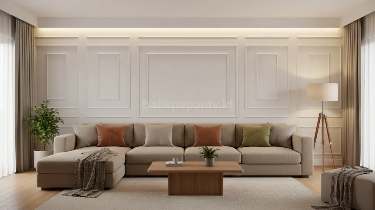 Panel Simetris Minimalis. (BTV/Ai)