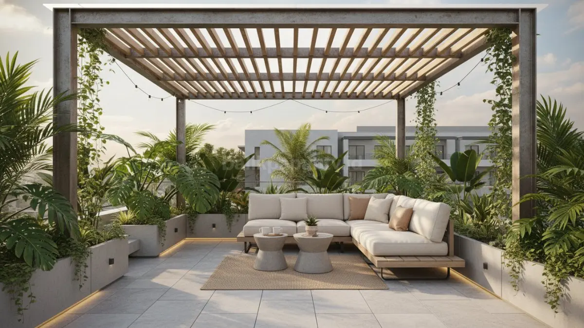 Rooftop Garden Semi Outdoor. (BTV/Ai)