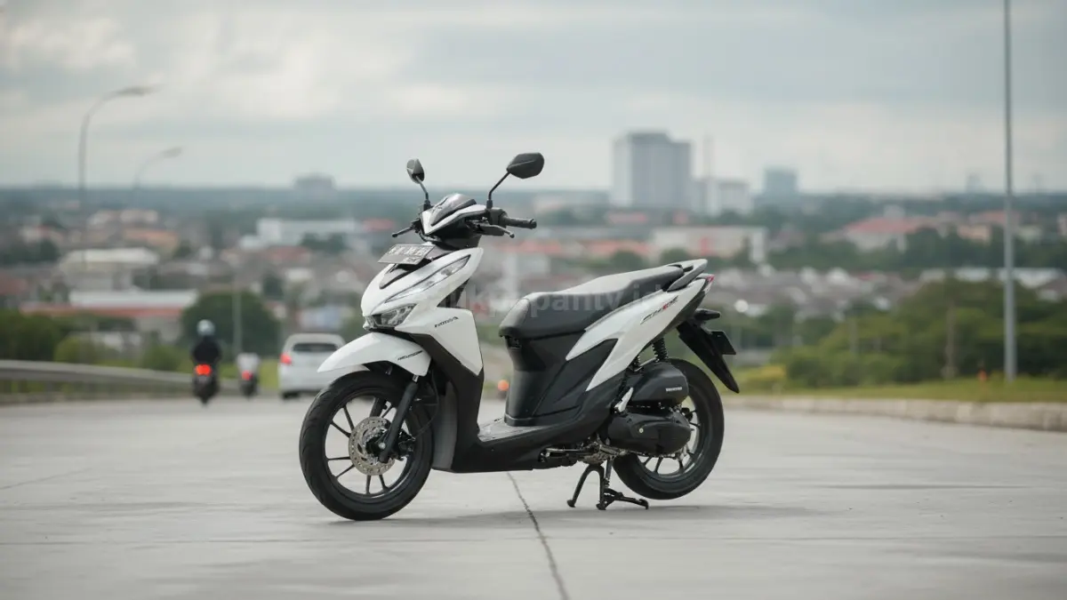 Honda BeAT diminati pekerja urban karena ringan, lincah di kemacetan, dan terkenal sangat hemat BBM.