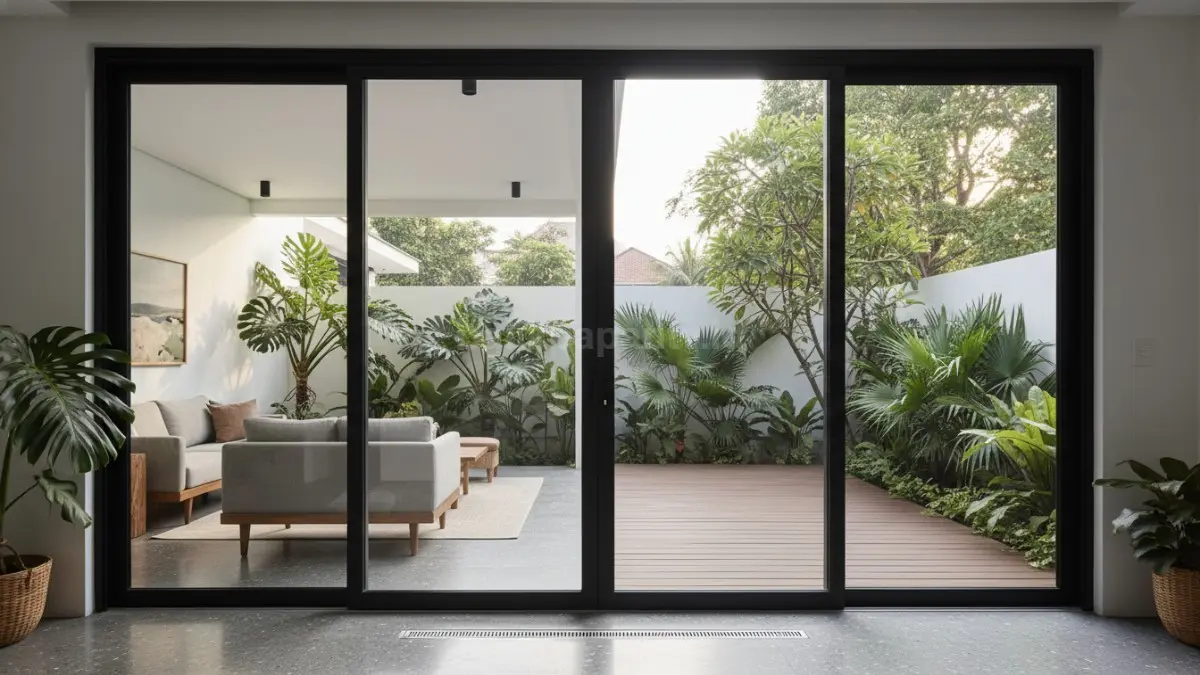 Pintu Geser Minimalis. (BTV/Ai)