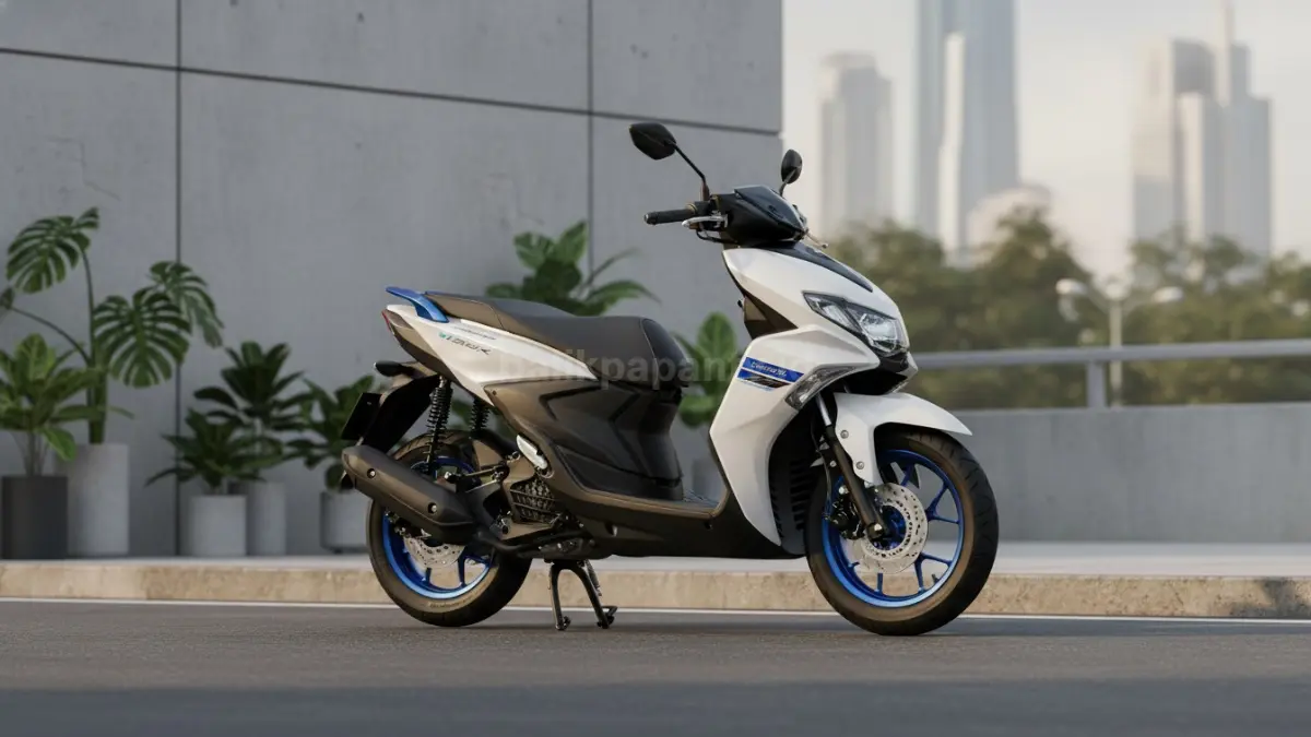 Yamaha Gear Ultima Hybrid menarik perhatian pekerja muda berkat tenaga responsif dan konsumsi BBM efisien harian. (BTV/AI)