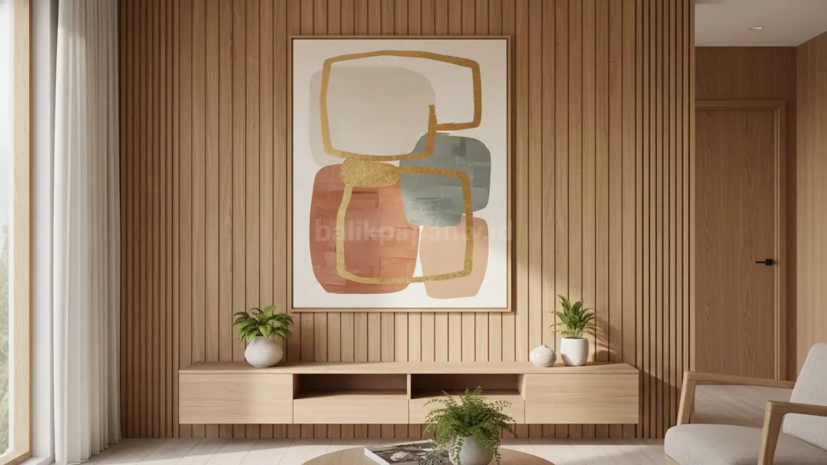 Artwork Minimalis Ukuran Besar Mulai Menggantikan Pajangan Kecil (BTV/Ai)