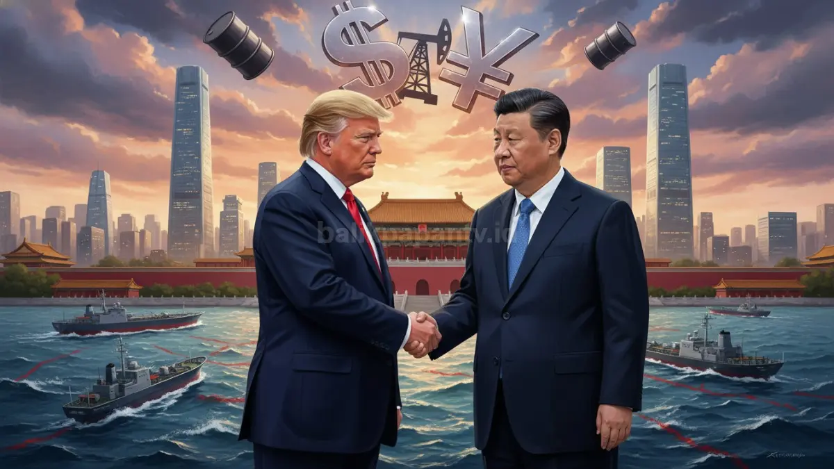 Donald Trump dan Xi Jinping bersiap bertemu di Beijing saat tensi global sedang tinggi