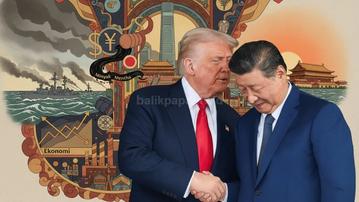 Donald Trump dan Xi Jinping bersiap bertemu di China membahas perang dagang dan isu global terbaru.