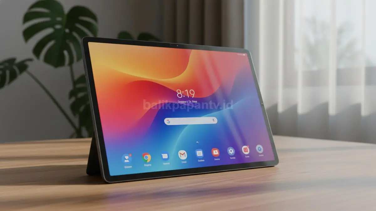 Layar 13 inci Lenovo Pad Pro 13 tampil luas untuk hiburan dan multitasking harian (BTV/Ai)