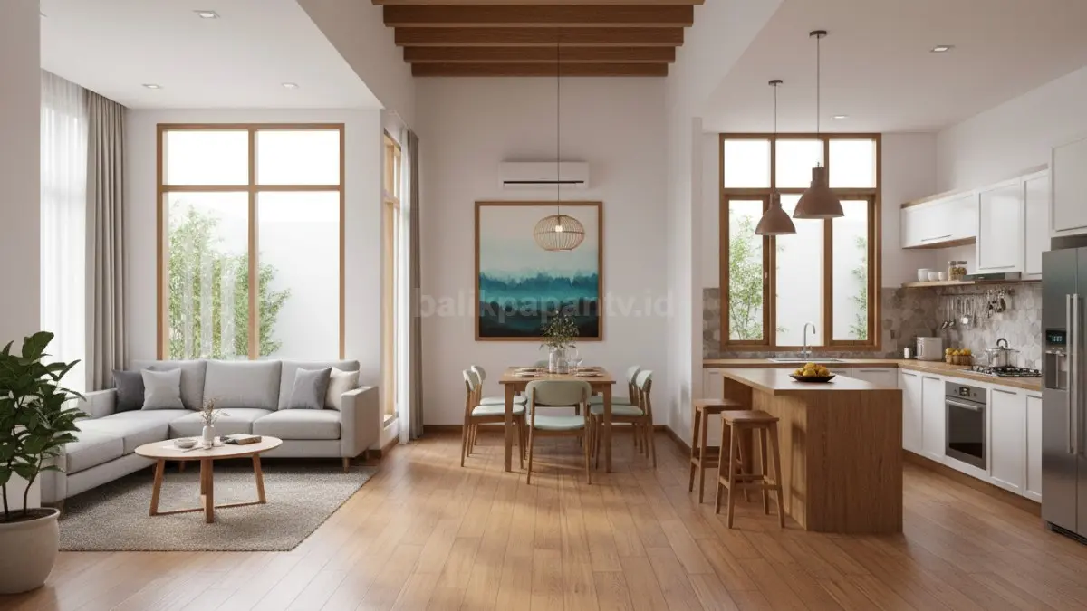 Rumah 6x10 Konsep Open Space