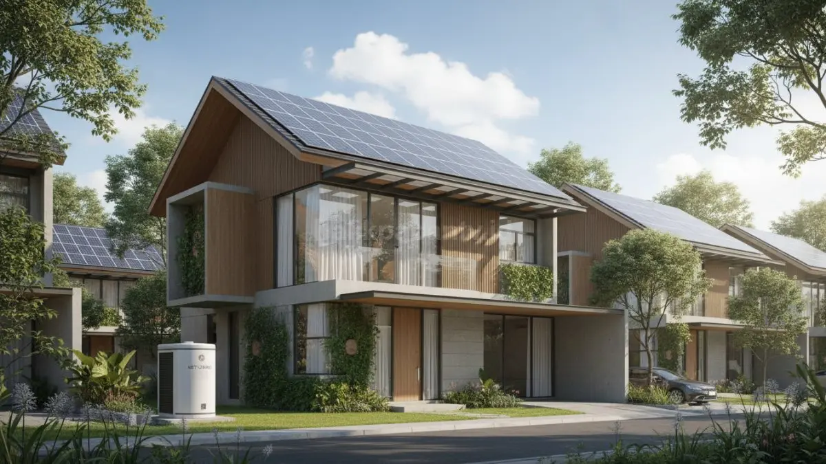  Sistem Energi Mandiri dan Panel Surya . (BTV/Ai)
