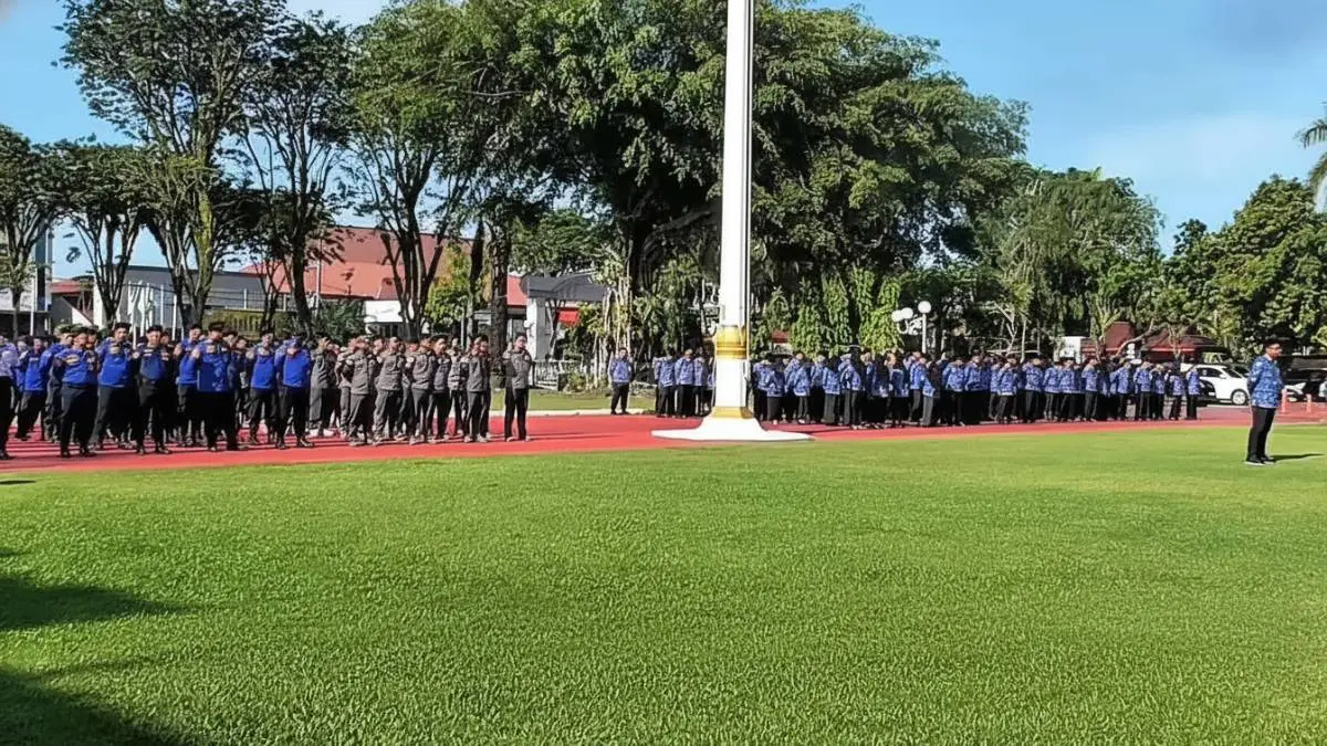 Suasana program pemberdayaan difabel Balikpapan saat pendampingan tenaga kerja di kelurahan inklusif