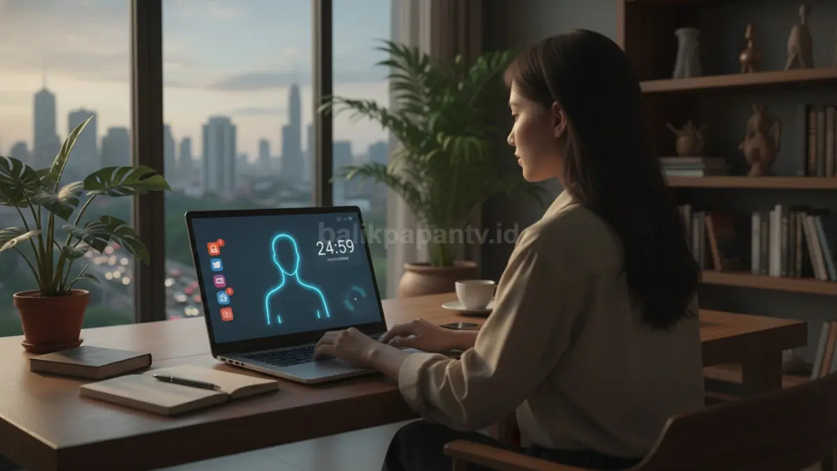 AI jadi partner simulasi fokus dengan sesi kerja terarah untuk meningkatkan konsentrasi dan evaluasi produktivitas.
