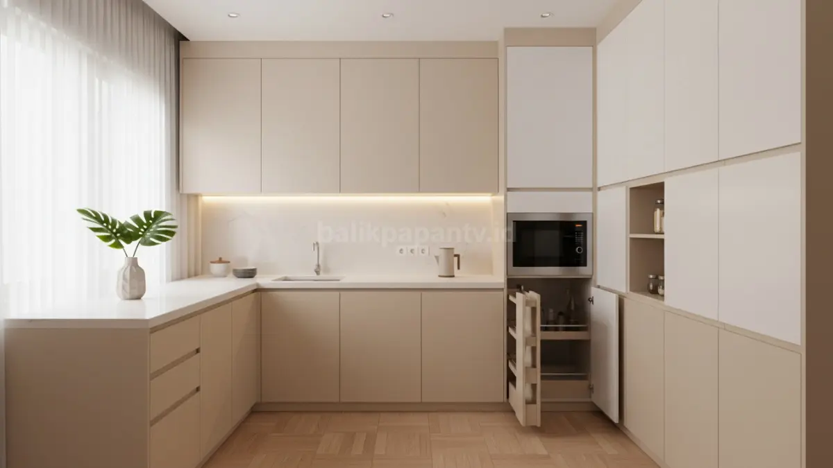 Hidden Kitchen Set Full Cabinet (BTV/Ai)