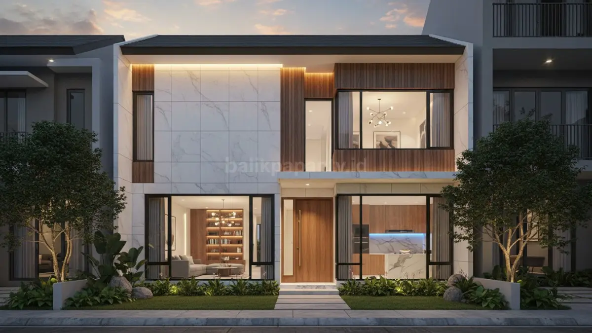 Hunian micro-luxury sebagai solusi ruang kota besar yang efisien. (BTV/Ai)