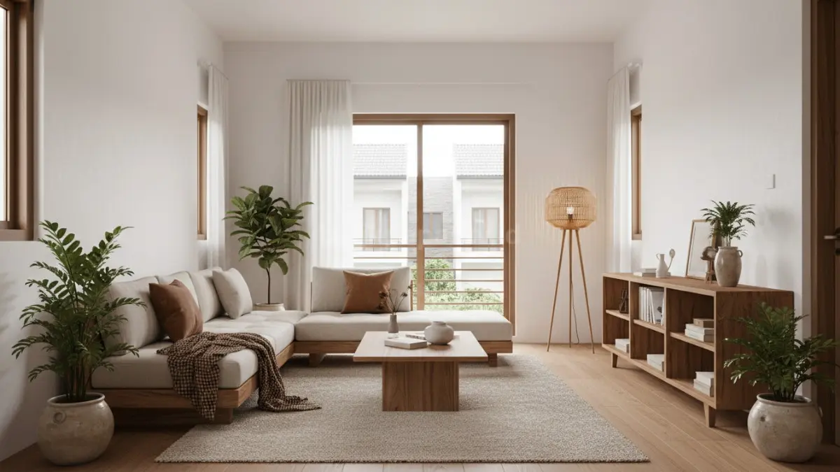 Japandi Earthy Modern. (BTV/Ai)